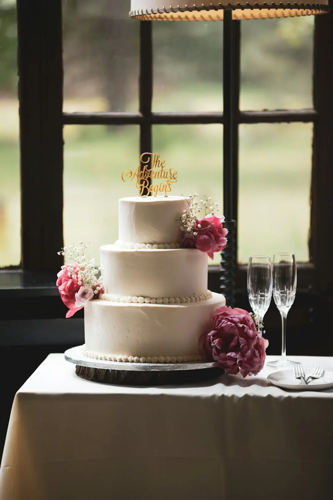 Delicious cake showcasing baking results