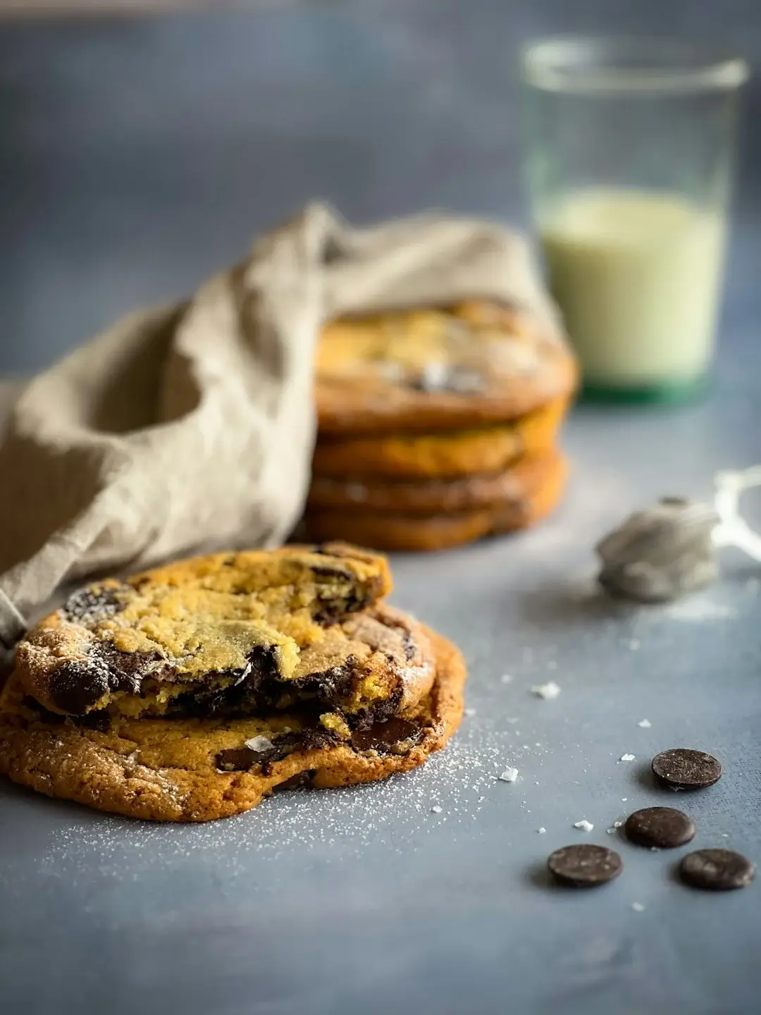 Delicious cookies showcasing baking results