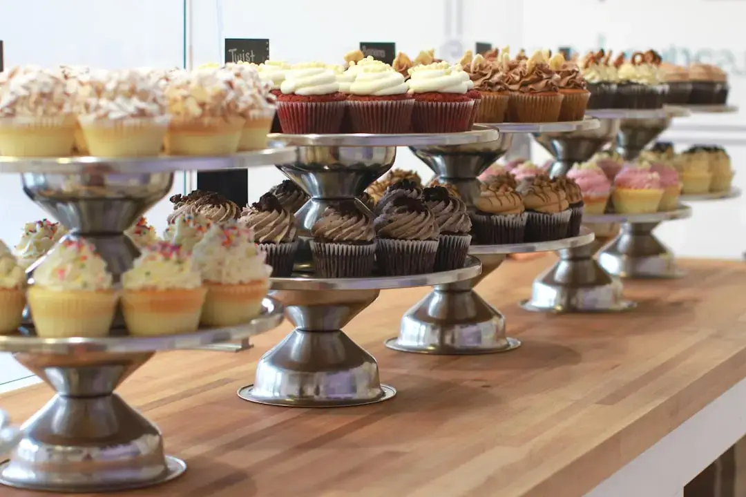 Delicious cupcakes showcasing baking results